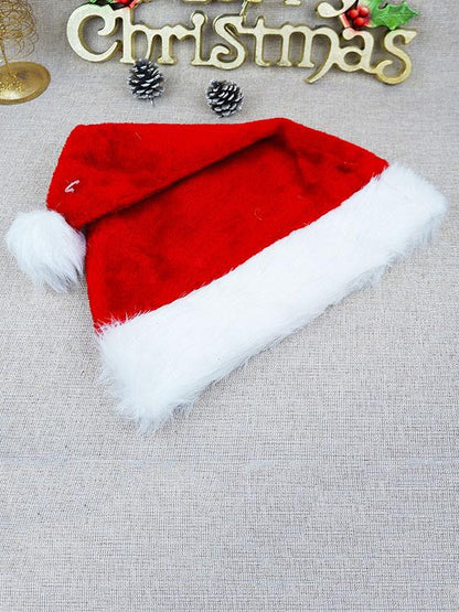 Charpie Velvet Santa Hat Decoration