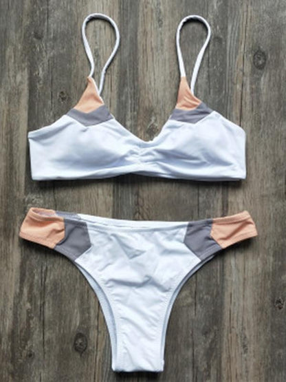 Spaghetti Straps Bikinis Swimwear