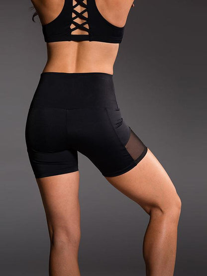Gauze Split-joint Sports Shorts