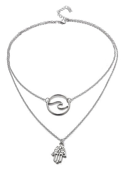 Alloy Silver Fashion Necklaces Accessories