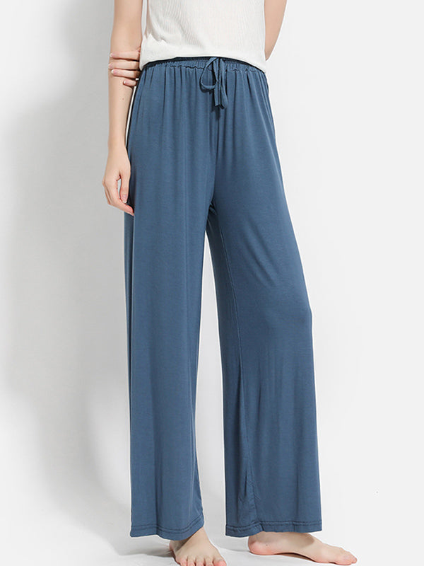 Comfortable Solid Color Modal Pajama Pants