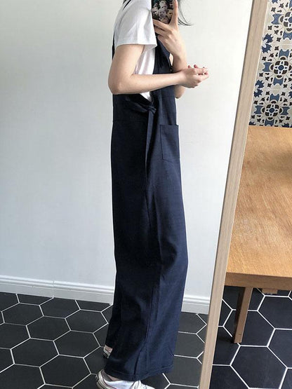 LOOSE BF STYLE COMFORTABLE JUMPSUIT