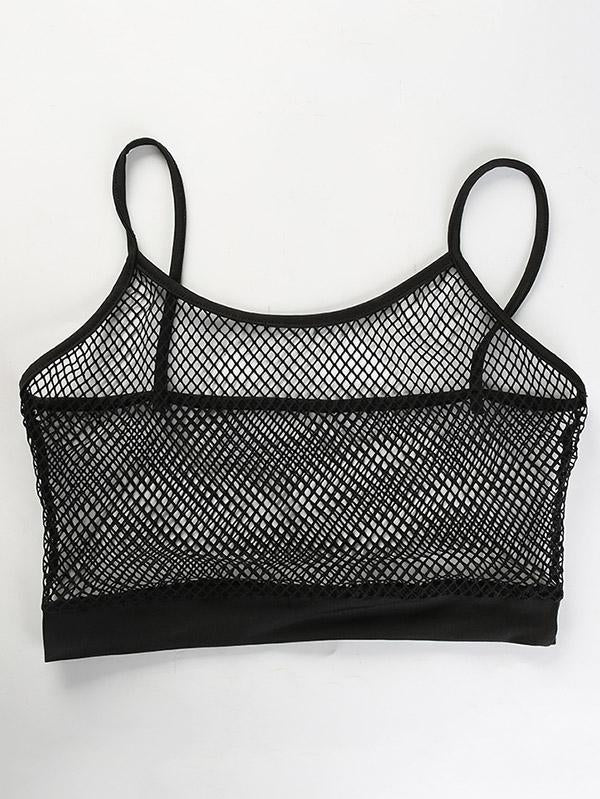 Sexy Hollow Sports Vest Top