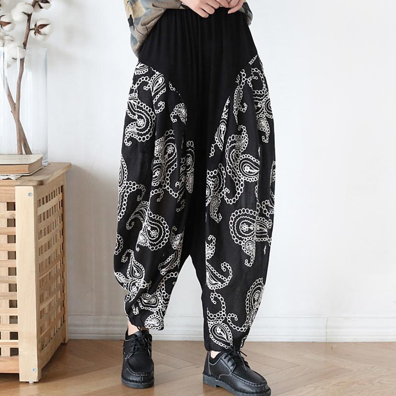 Buykud Casual Loose Embroidery Soft Comfortable Bloomers