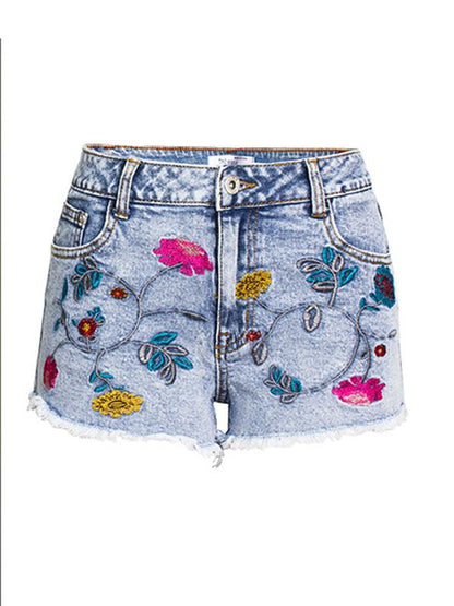 Bohemia Embroidered Short Bottoms