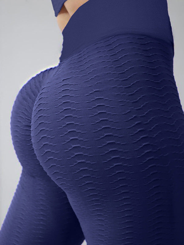 High-Waist Hip-Lifting Sports Fitness Leggings