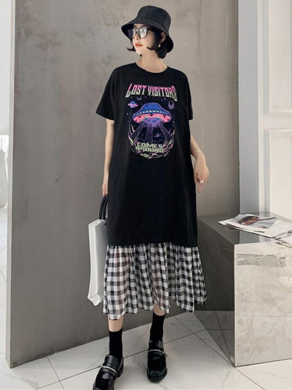Original False Two Split-Joint Dress