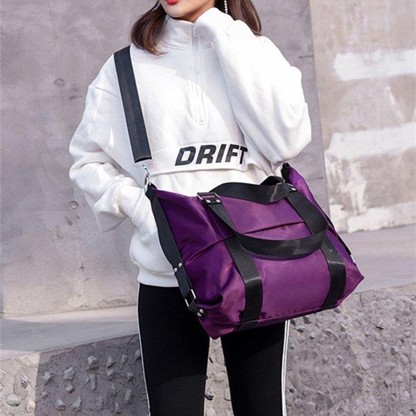 Large Capacity Handbag Tote Light Weight Oxford Shoulder Bag