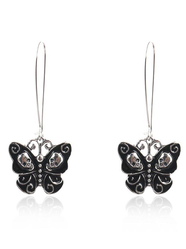 Butterfly Shape Alloy Earrings Accessories