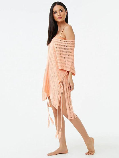 Sexy Hollow Split-side Cover-ups Swimwear