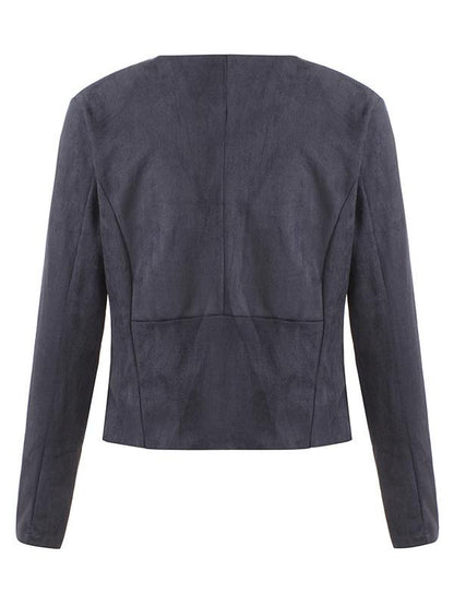 Fashion Solid Color Outwear