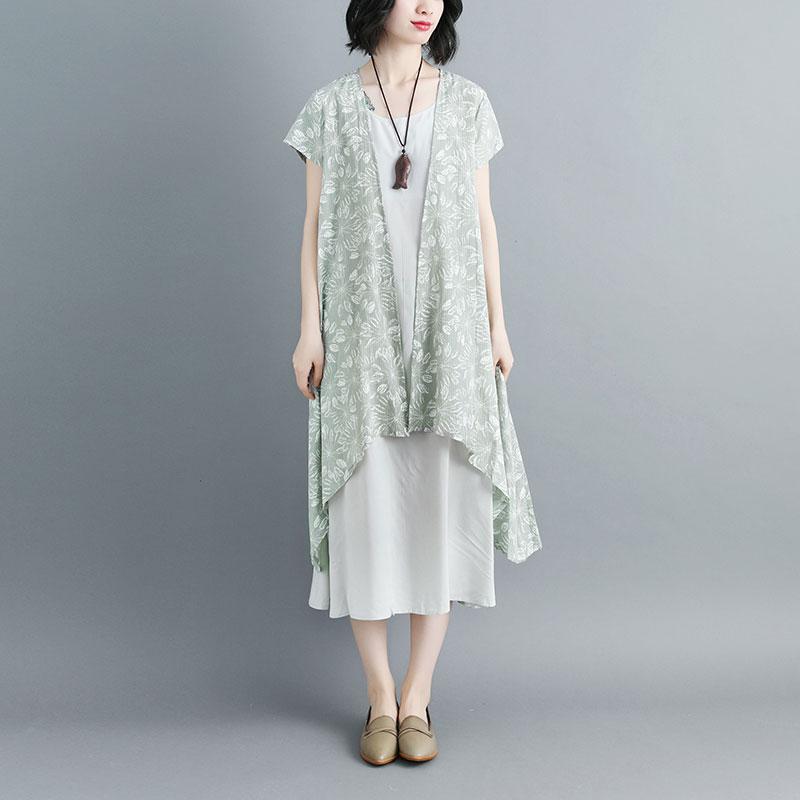 Women Short Sleeve Printed Casual Two Piece Set