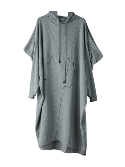 Women Casual Loose Spring Long Sleeve Dress