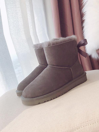 Short Tube Pure Wool Snow Boots Uggs