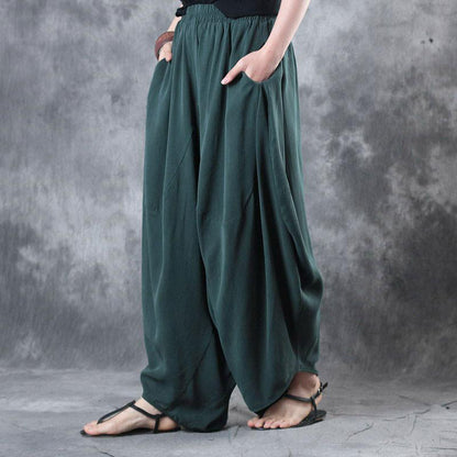 Vintage Women Casual Loose Pants