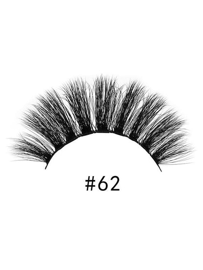 Reusable Natural 3D Mink False Eyelashes