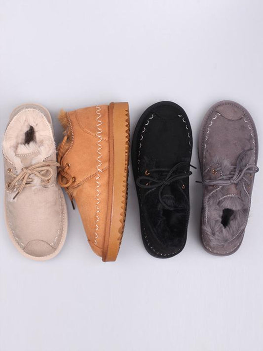 Casual Trendy Winter Flat Snow Boots