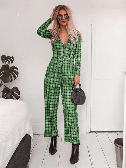 Fashion Long Sleeve Jumpsuits