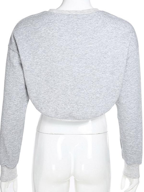 Sexy Embroidered Sweat Shirts