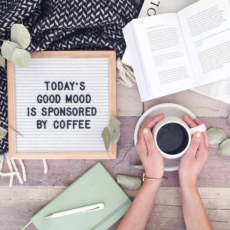 Felt Letterboard Photo Frame Home Decoration