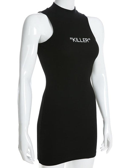 Sleeveless Bodycon Mini Dress