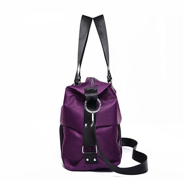 Large Capacity Handbag Tote Light Weight Oxford Shoulder Bag