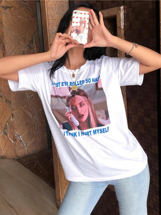 Fashion Floral Printed T-shirt