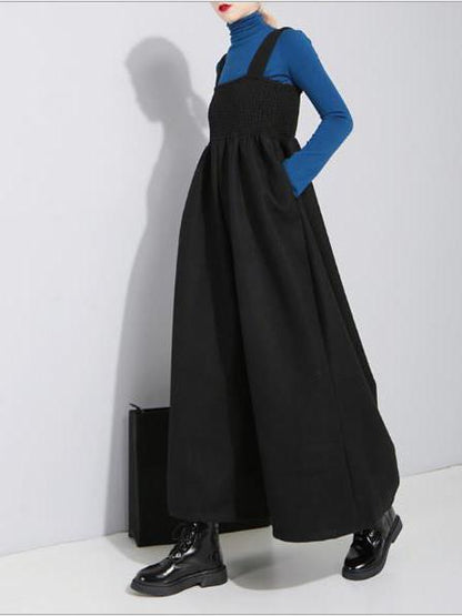LOOSE ELEGANT COTTON JUMPSUIT