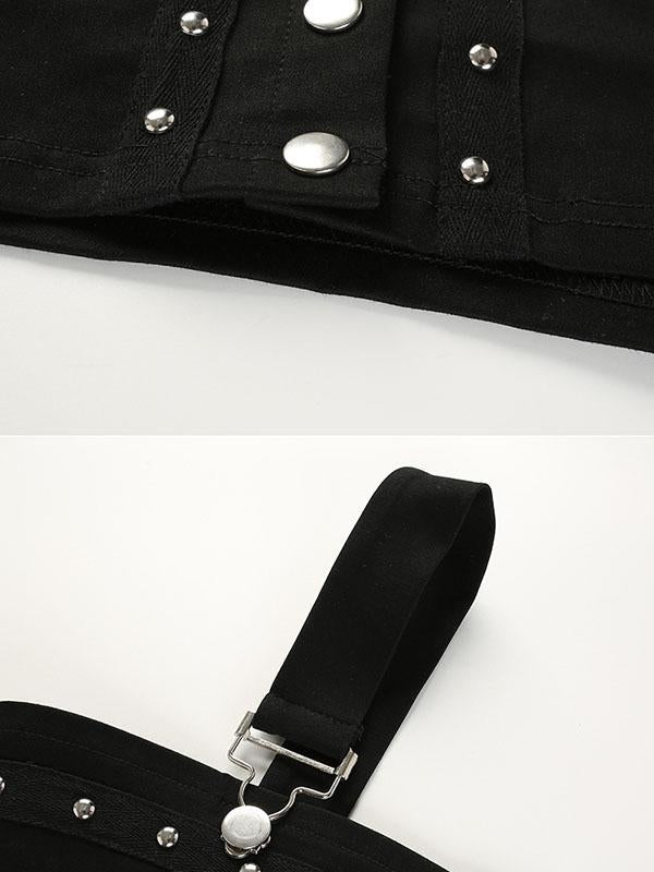 Fashion Sexy Straps Buckle Vest Top