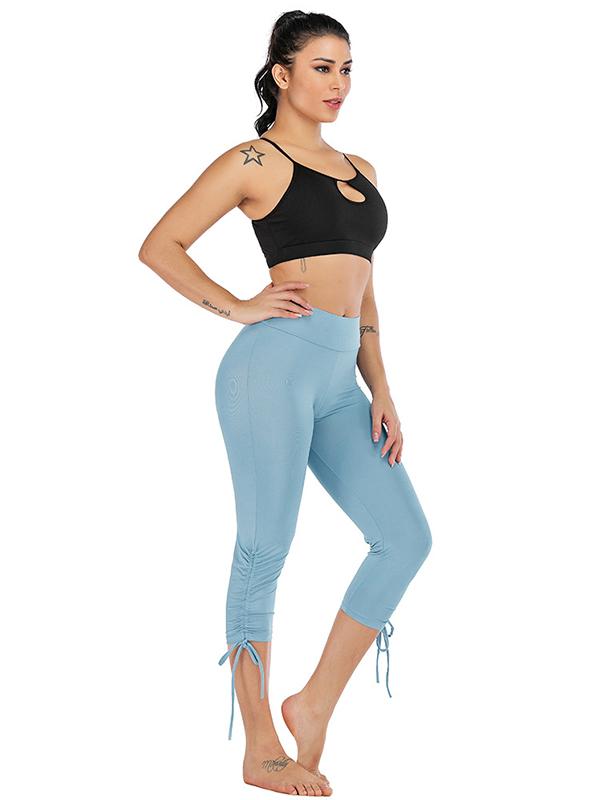 Plus Size Drawstring Leggings