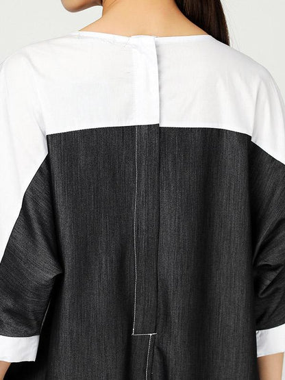 Original Denim Split-joint Jumpsuits