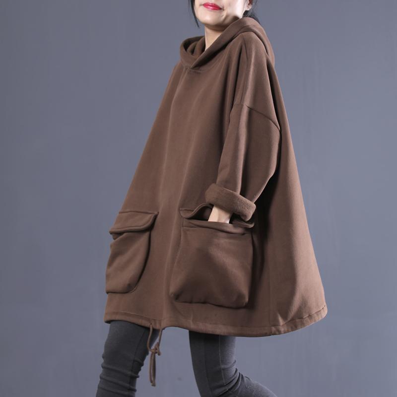Buykud Casual Solid Color Thickened Plus Velvet Coat