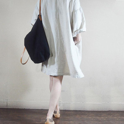 Animal Pattern Casual Loose Summer Dress