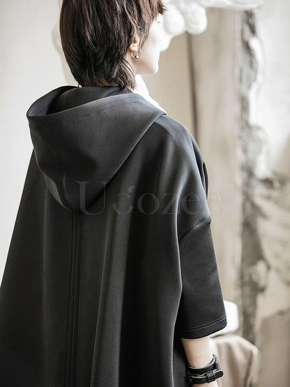Original Cropped Anti-wrinkle Hoodie Outwear