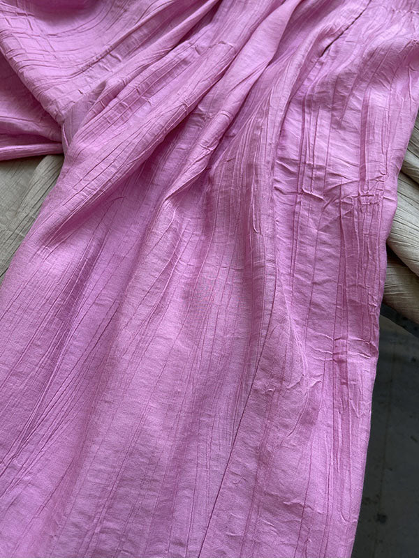 Simple Solid Color High Waisted Wide Leg Pants