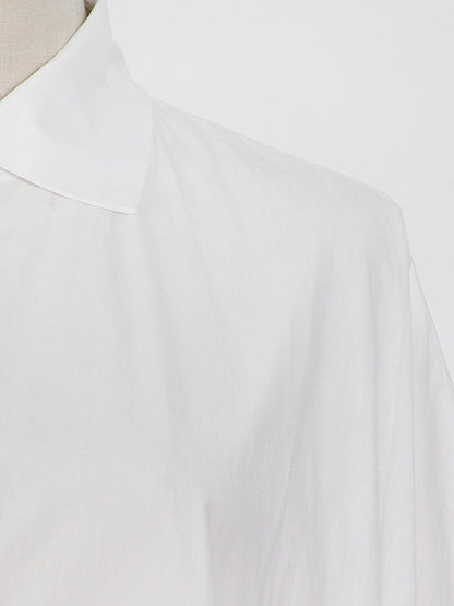 Casual Buttoned Solid Color Lapel Long Sleeves Loose Maxi Dress