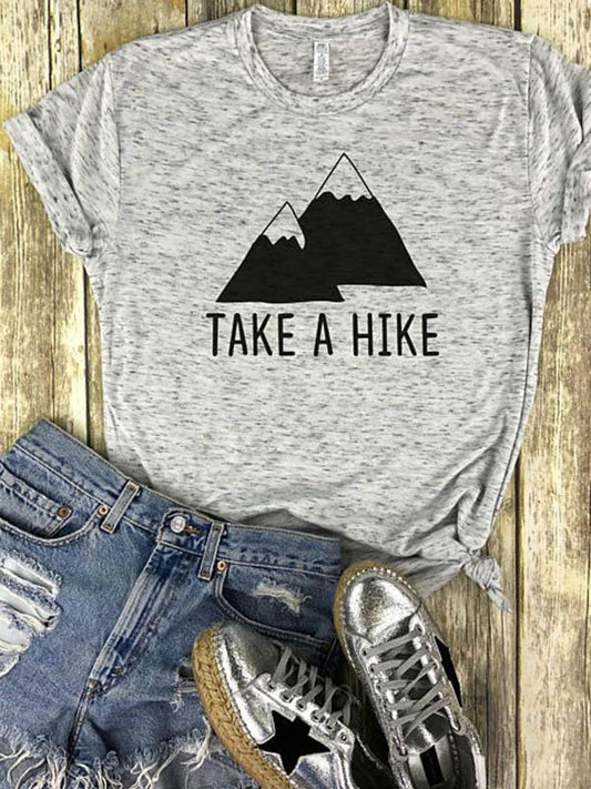 Fashion Printed Short T-shirt