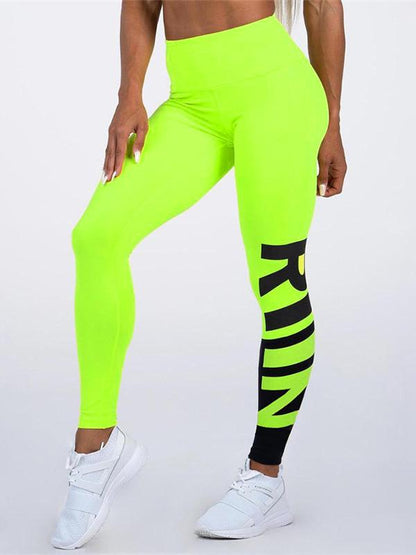 Criss Cross Printed Bra And Leggings Sport Suits