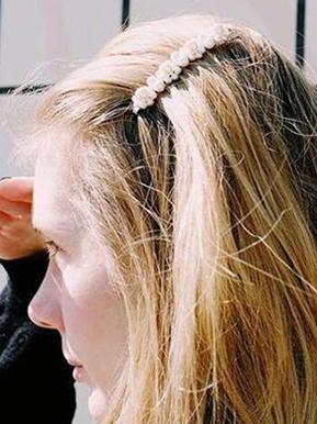 Ins Faux Pearl Hair Clip