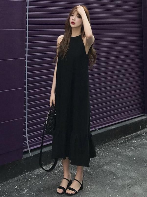 Sexy Cotton Long Dress