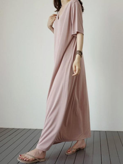 Loose Comfortable Simple Long Dress