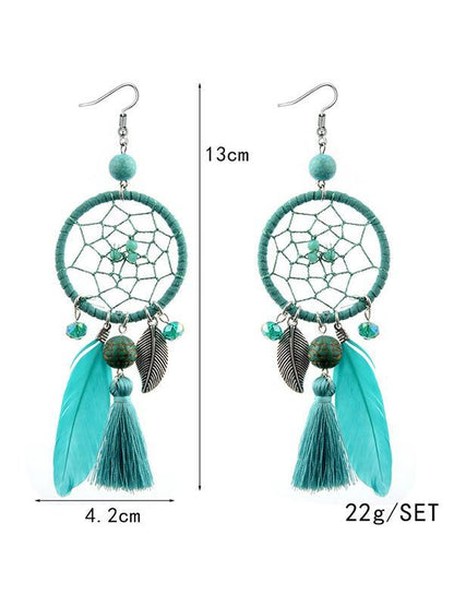 Bohemia Feather Earring Accessories