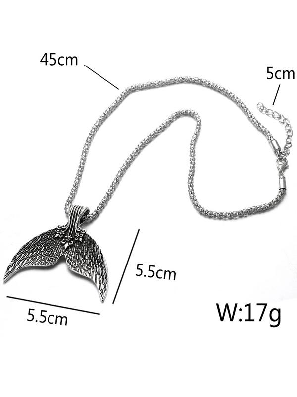 Vintage Dolphin Necklace Accessories