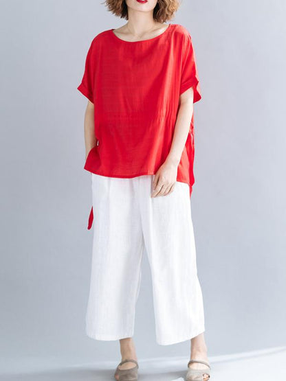 Solid Short Sleeves T-Shirt