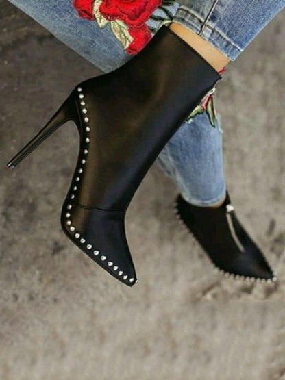 Fashion 2 Colors High Heel Boots