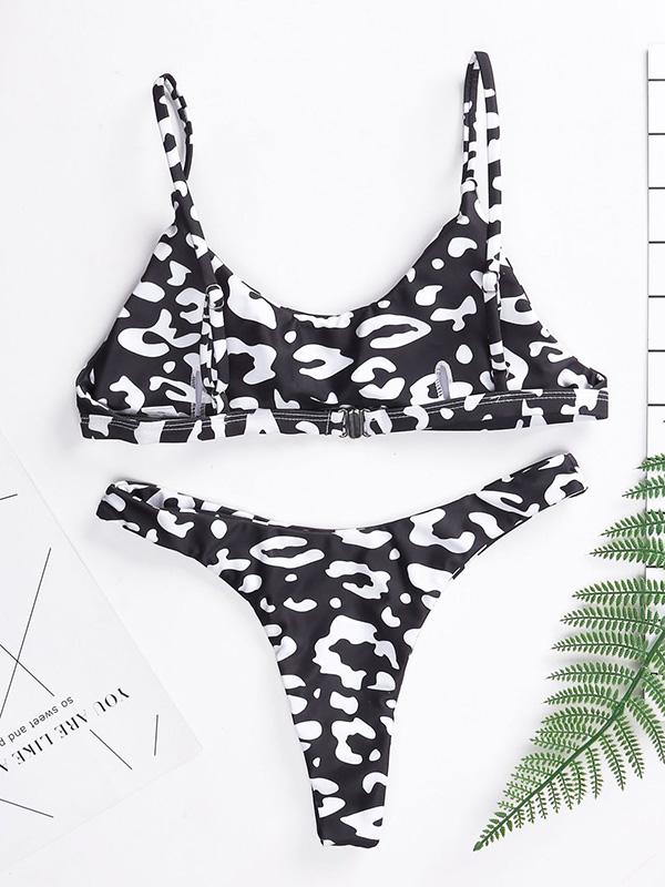 Leopard Printed Bikini Set