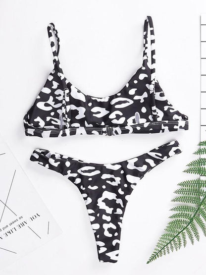 Leopard Printed Bikini Set