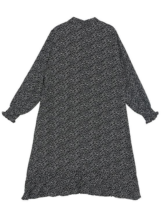 Printed Fresh Loose Plus Size Midi Dresses