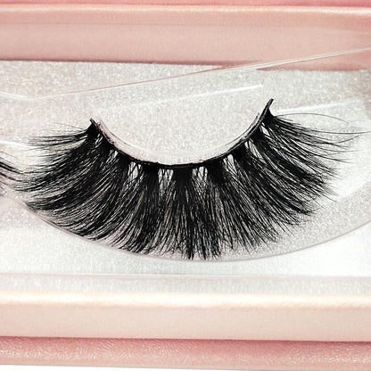 Reusable Natural 3D Mink False Eyelashes