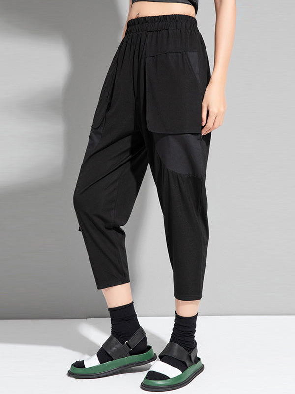 Casual Split-Joint Large Pocket Loose Pants